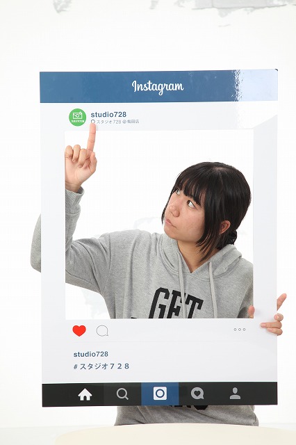 インスタグラム撮影