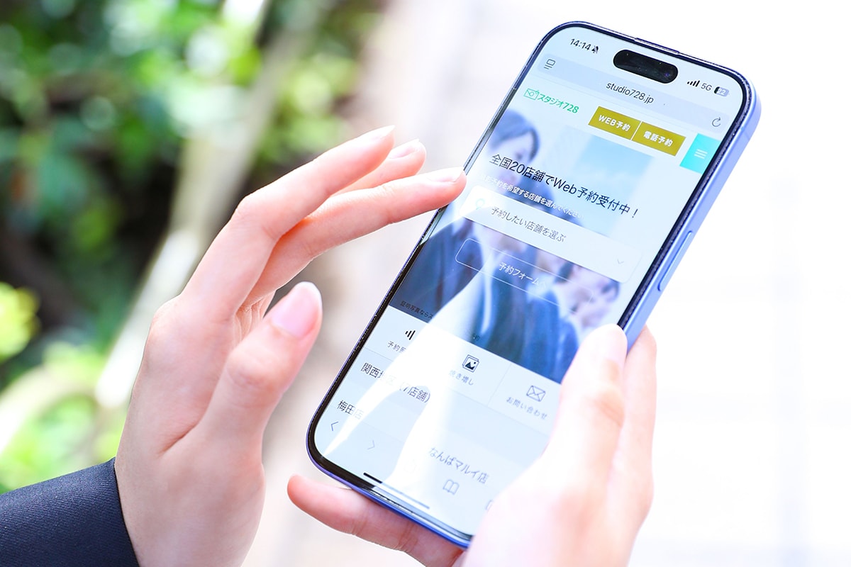 初めてのスタジオ撮影でも安心♪