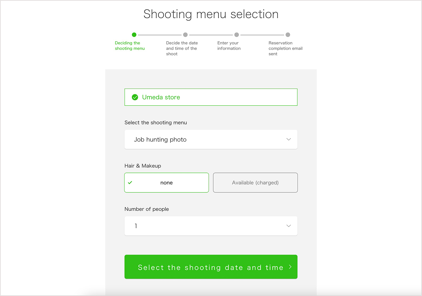 Select plan