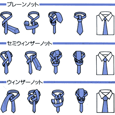 ネクタイ 就活生 結び目 販売