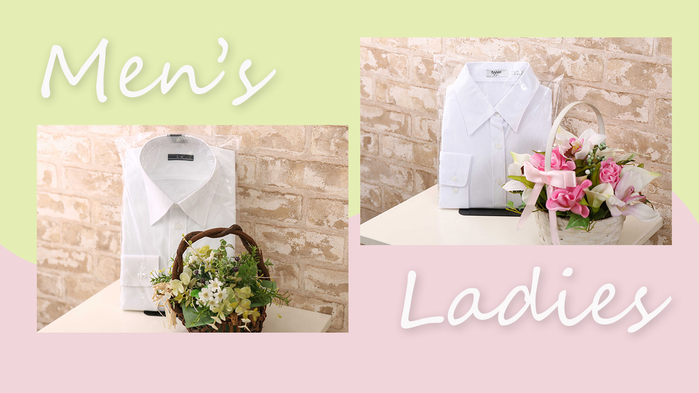 メンズ/レディースのカッターシャツサンプル写真