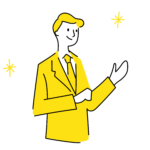 自身満々に発言する就活生