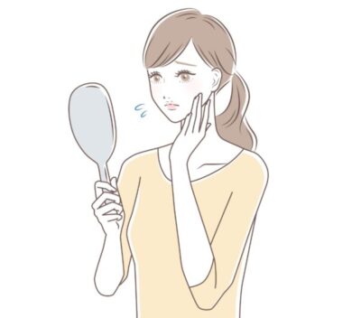 メイクがうまくいかない女性