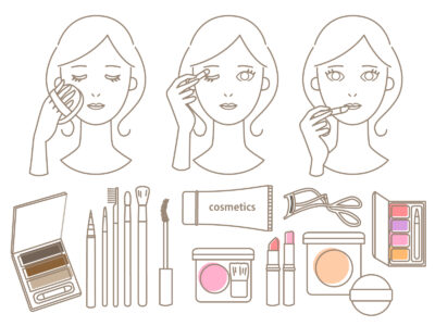 就活生が使うメイク道具