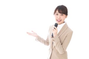 アナウンサーの写真