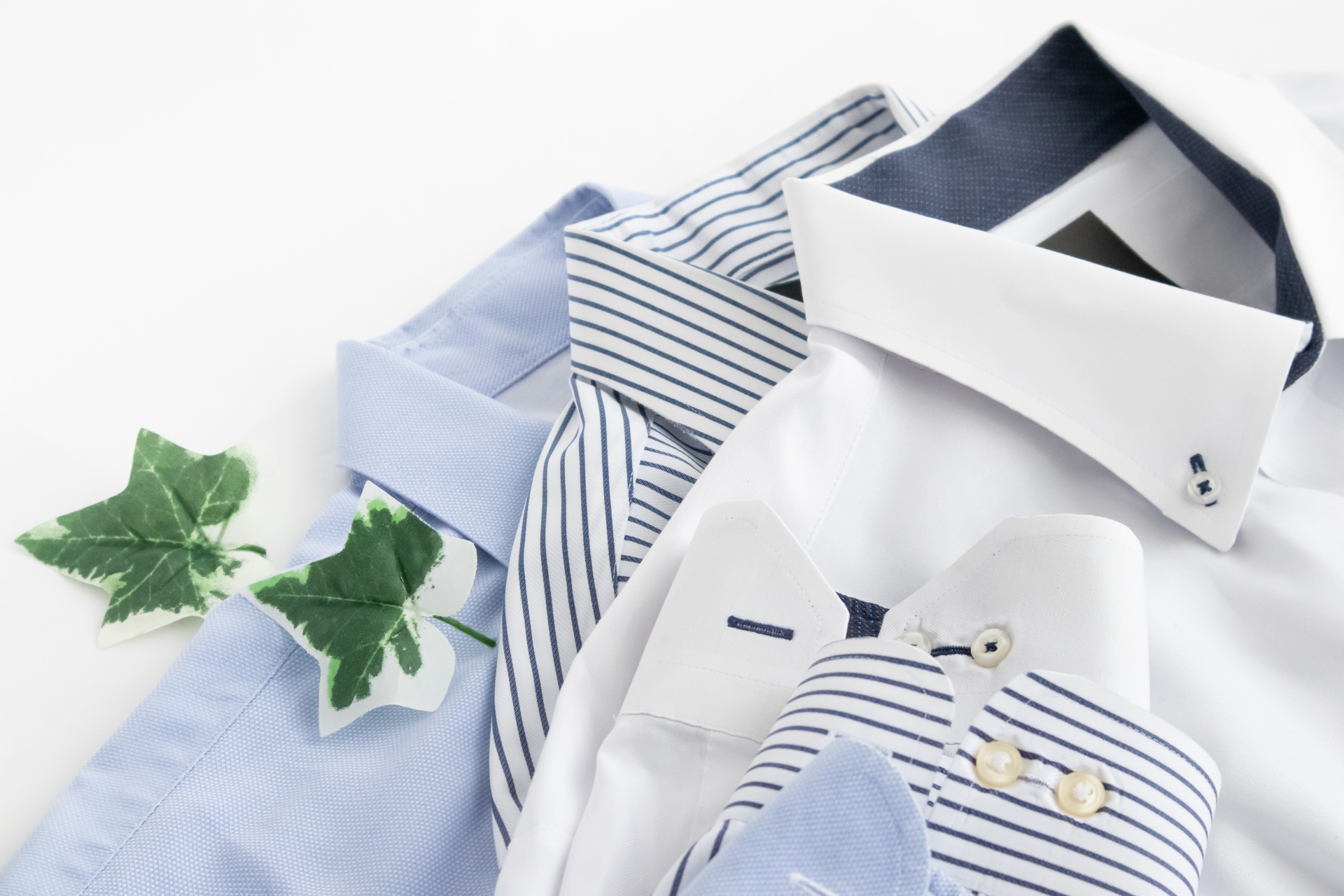 色んな色のワイシャツ