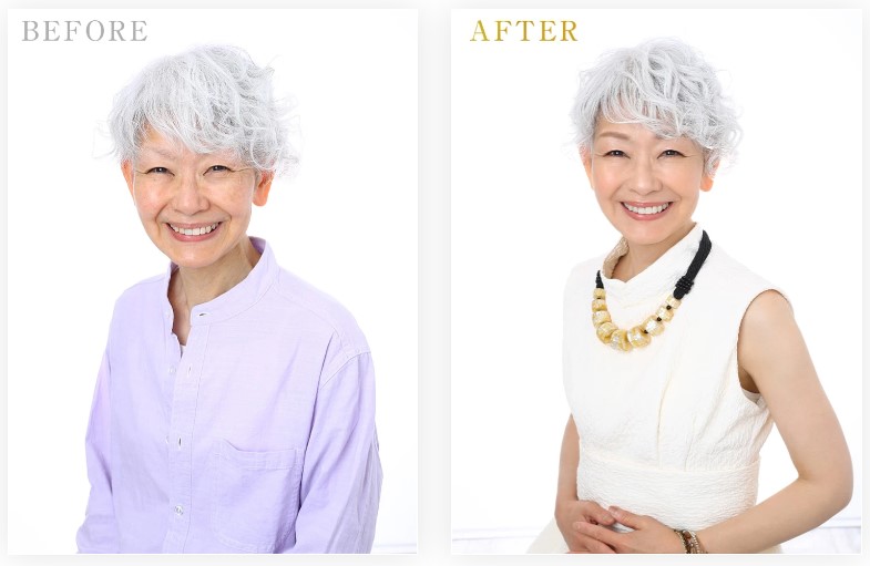 還暦写真のフォトレタッチ