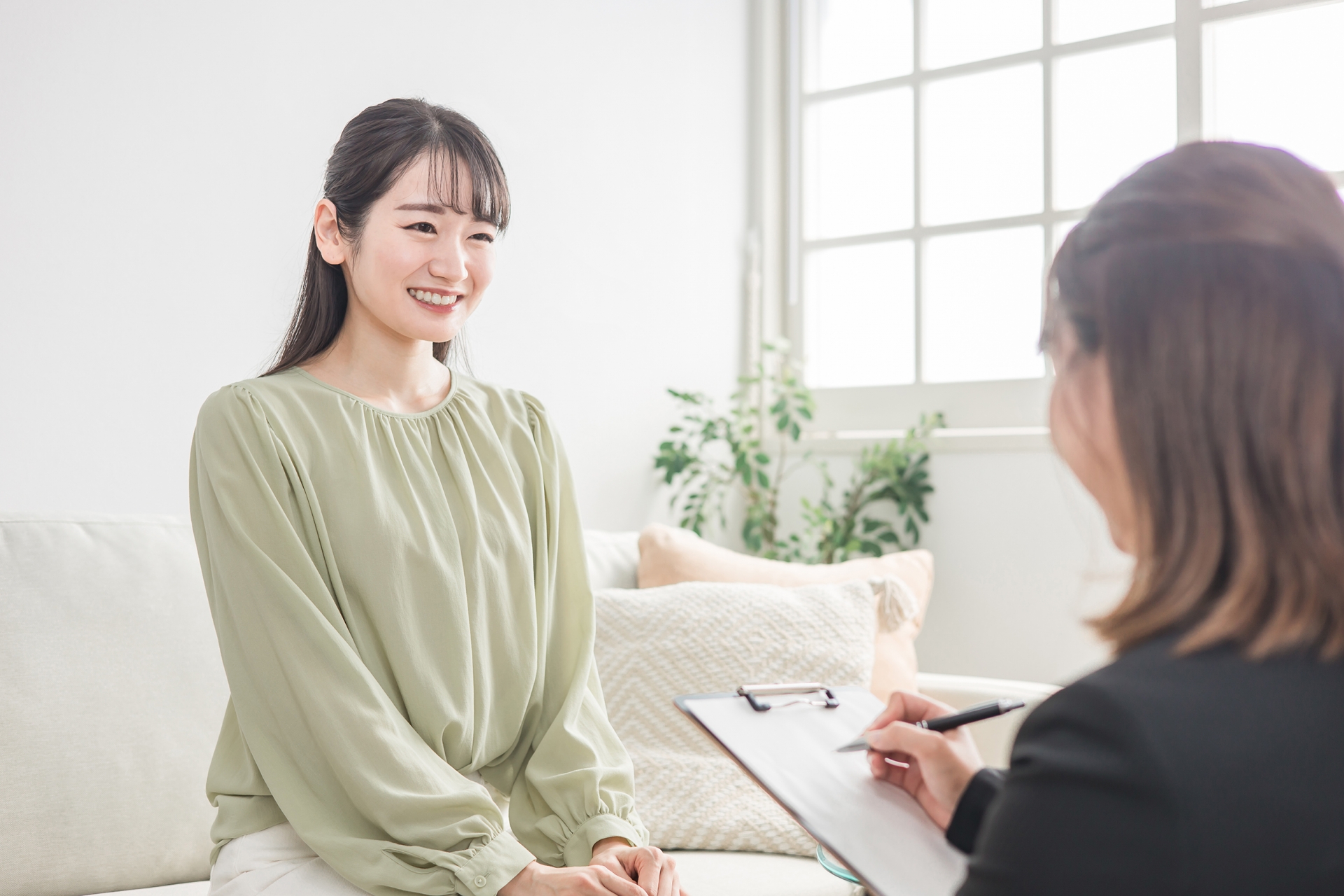 結婚相談所に来た女性