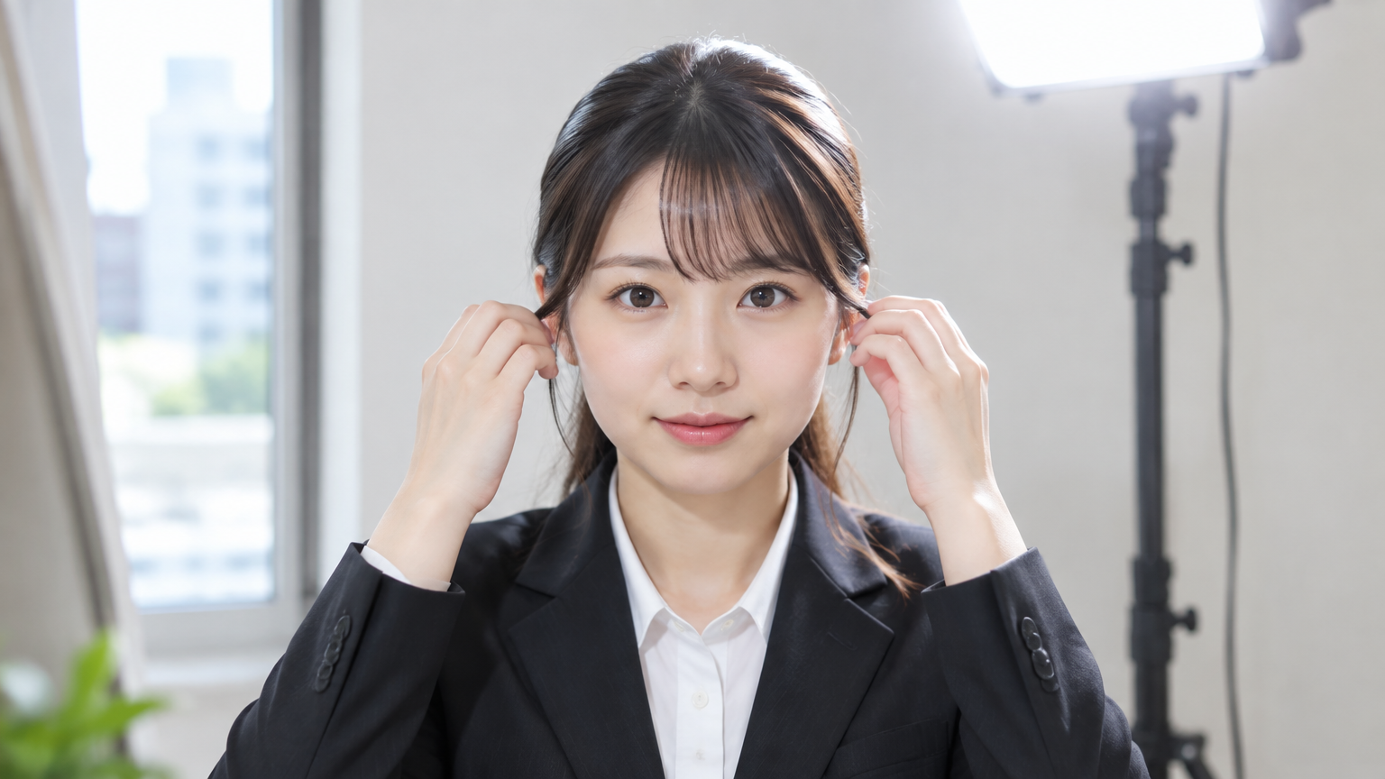 プロ直伝!証明写真で「小顔&清潔感」を出すライティング映えの仕込みワザ