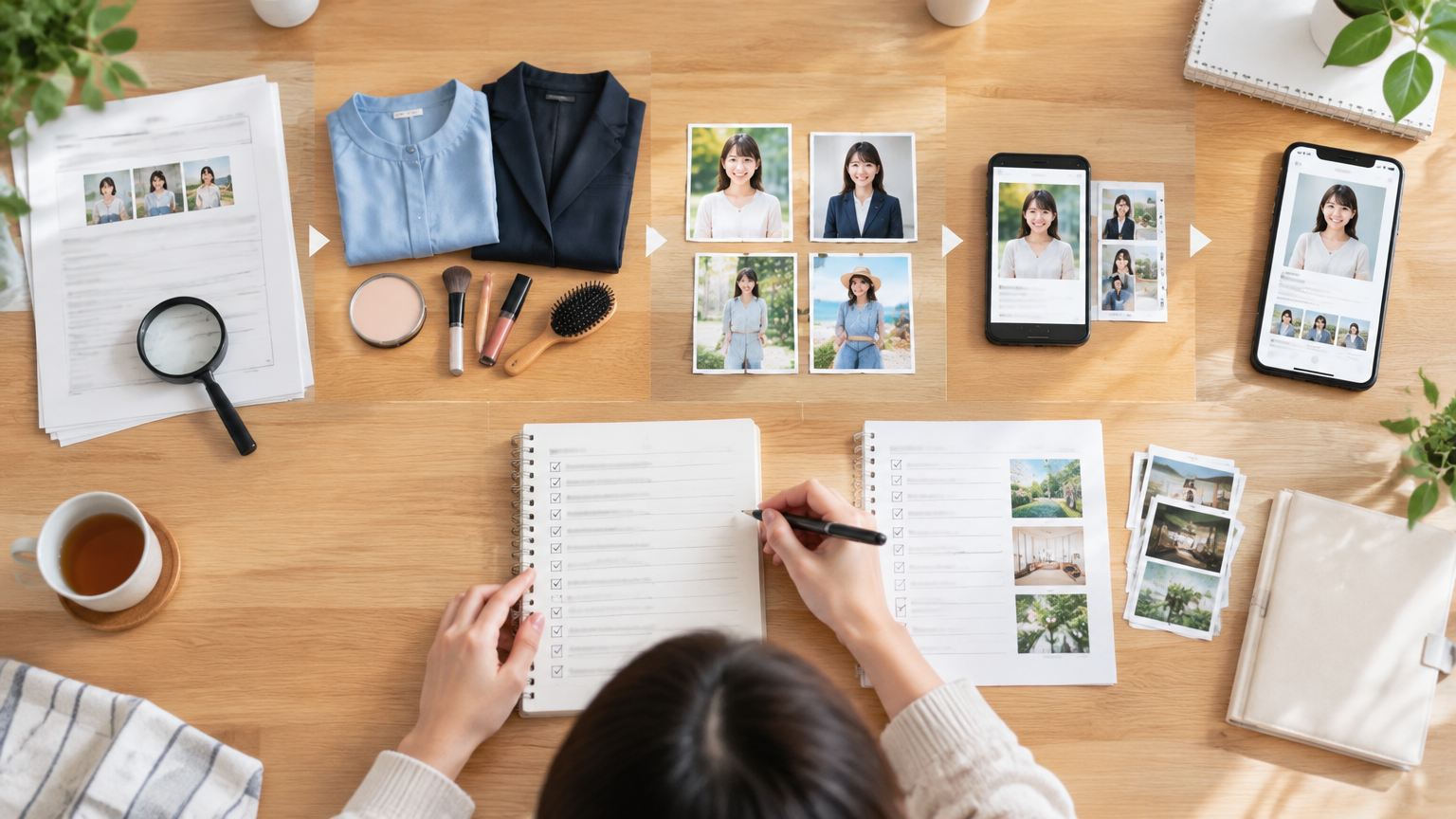 入会・登録前に進めたい写真準備の5ステップ